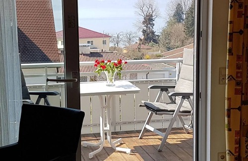 Unteruhldingen Apartment | Apartment 'Ferienwohnung Herter 1' with Lake View, Balcony and Wi-Fi
