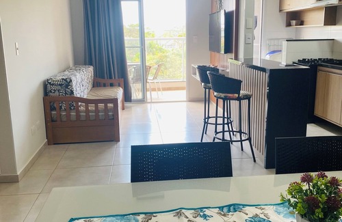 Toninhas Apartment | Apartment facing the sea in Toninhas Beach