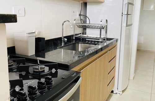 Toninhas Apartment | Apartment facing the sea in Toninhas Beach