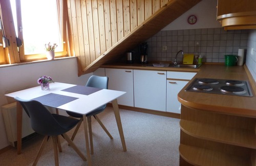 Ostrach Apartment | Apartment 'Feenlämpchen, 35qm' with Mountain View and Wi-Fi