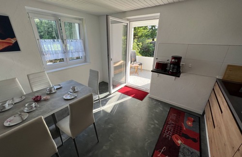 Wangen im Allgaeu Apartment | Apartment 'Ferienwohnung Südlicht' with Private Terrace, Shared Garden and Wi-Fi