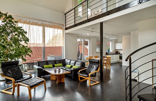 Deggenhausertal Apartment | Apartment 'Ferienwohnung 3, 120qm' with Private Terrace, Shared Garden and Wi-Fi