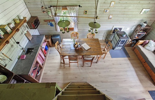 Niederlandenbeck Apartment | Apartment 'Ferienhütte Bauken' with Private Terrace and Shared Garden