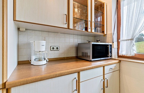 Baiersbronn Apartment | Apartment 'Ferienwohnung Panorama' with Mountain View, Shared Terrace and Wi-Fi
