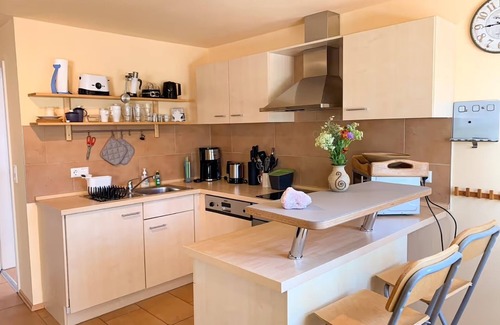 Gleisweiler Apartment | Apartment 'Ferienwohnung Wadle' with Terrace