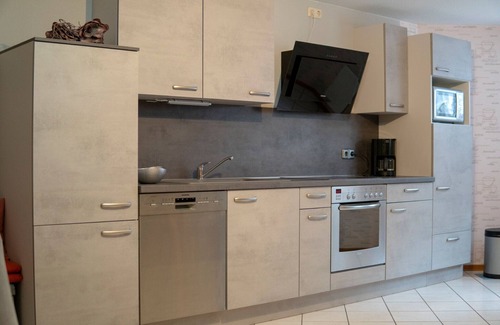 Gransdorf Apartment | Apartment 'Ferienwohnung Haus Biggi' with Private Terrace, Private Garden and Wi-Fi