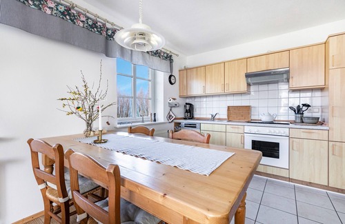Klanxbuell Apartment | Apartment 'Ferienwohnung Seestern' with Shared Terrace, Shared Garden and Wi-Fi