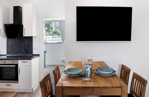 Winnemark Apartment | Apartment 'Ferienwohnung Schleibrise' with Shared Terrace, Balcony and Wi-Fi