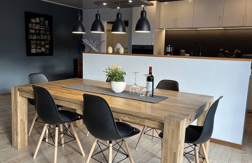 Krombach Apartment | Apartment 'Ferienwohnung Ricke' with Private Terrace and Wi-Fi
