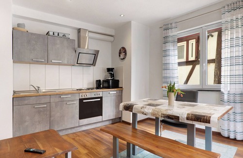 Moeckmuehl Apartment | Apartment 'Ferienwohnung Schöntal' with Wi-Fi