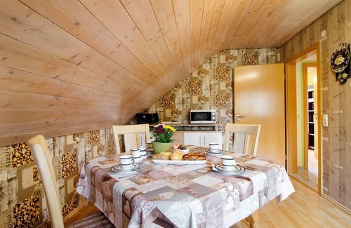 Sauldorf Apartment | Apartment 'Ferienwohnung Schank' with Private Garden, Balcony and Wi-Fi