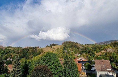 Altenau Apartment | Apartment 'Ferienwohnung Nr 5' with Mountain View, Shared Terrace and Wi-Fi