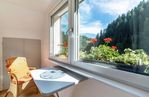 Oppenau Apartment | Apartment 'Ferienwohnung 1 Talblick' with Mountain View, Shared Terrace and Wi-Fi
