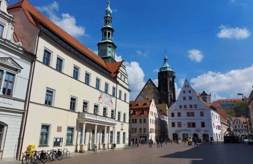 Pirna Apartment | Apartment 'Ferienwohnung Jurga' with Private Terrace and Wi-Fi
