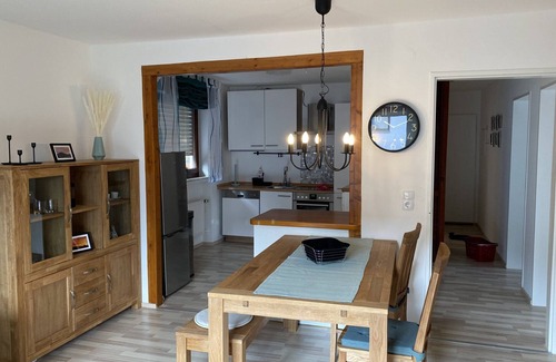 Hemfurth-Edersee Apartment | Apartment 'Fewo Am Edersee' with Private Garden, Balcony and Wi-Fi