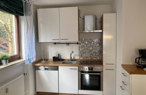 Hemfurth-Edersee Apartment | Apartment 'Fewo Am Edersee' with Private Garden, Balcony and Wi-Fi