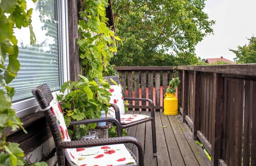Friedrichswalde Apartment | Apartment 'Fewo 1' with Private Terrace, Private Garden and Wi-Fi