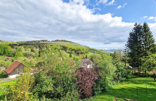 Obernhausen Apartment | Apartment 'Fewo Wasserkuppe' with Shared Terrace and Wi-Fi