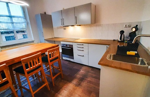 Uecker-Randow Apartment | Apartment for 5 persons + 1 child approx. 110 m² in Pasewalk, Mecklenburg-Western Pomerania (Rural district of Vorpommern-Greifswald)