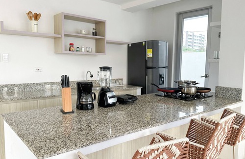 Puerto Colombia Apartment | Apartment for 8 Guests in Sabanilla a Few Steps from the Sea