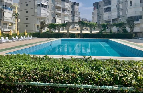 Tosmur Belediyesi Apartment | Apartment for rent directly on your own private beach + pool