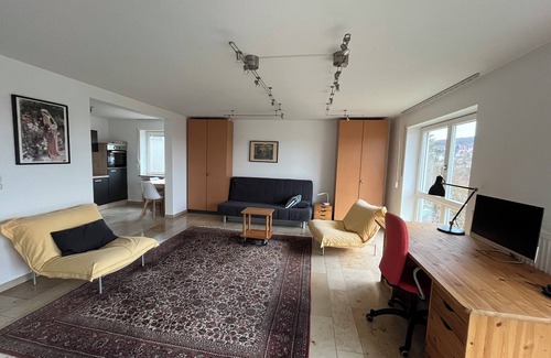 Schonungen Apartment | Apartment for two people with a view of the Main valley