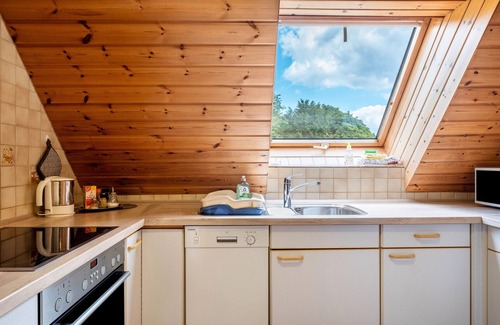 Wolfach - Saint Roman Apartment | Apartment 'Fuchsbau' with Mountain View, Private Terrace and Wi-Fi