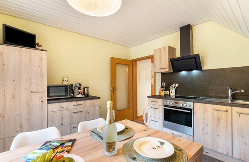 Oberharmersbach Apartment | Apartment 'Furtwengler' with Private Garden, Balcony and Wi-Fi