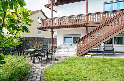 Neunkirchen Apartment | Apartment 'Gästehaus Marlies - Wohnung C' with Private Terrace and Shared Garden
