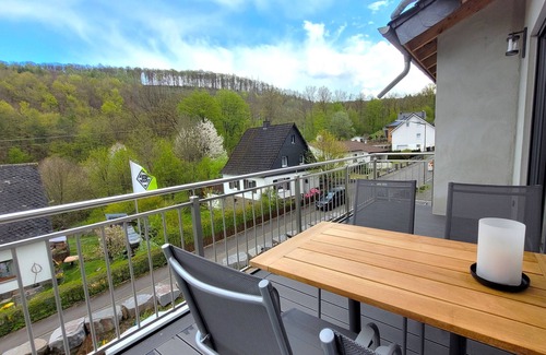 Niederdreisbach Apartment | Apartment 'Gittas Paradiesperle' with Balcony and Wi-Fi