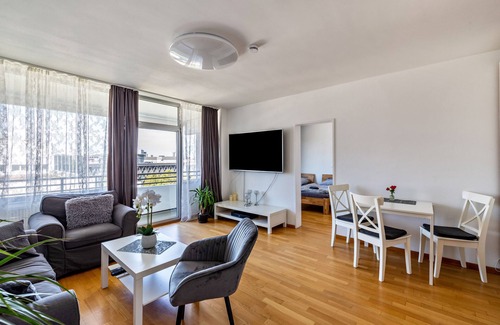 Hammfeld Apartment | Apartment "Good and Night" with Balcony & Wi-Fi
