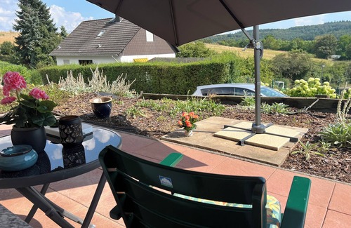 Aarbergen Apartment | Apartment GoodTimes, ground floor, 2 x 50" TV, Netflix, south-facing terrace w. Access to the parking lot