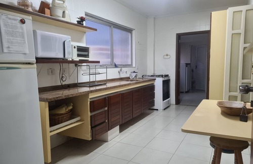 Jardim Praiano Apartment | Apartment Guarujá/Enseada - 1 suite and 3 bedrooms - WI-FI