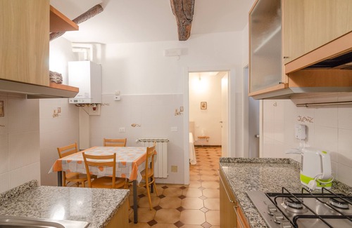Riomaggiore Apartment | Apartment has a balcony which overlooks main street of Riomaggiore Cinque Terre