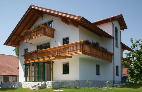 Saaldorf-Surheim Apartment | Apartment Haunsberg, 55sqm, 1 bedroom, balcony with mountain view