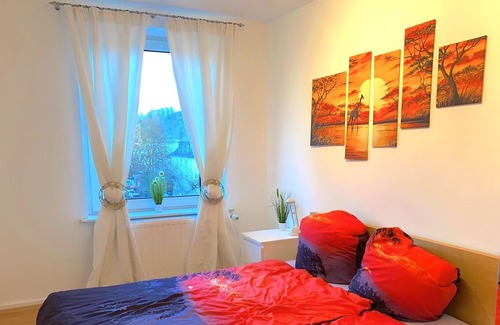 Mittelstadt Apartment | Apartment "Haus am Theater 2" with Balcony & Wi-Fi