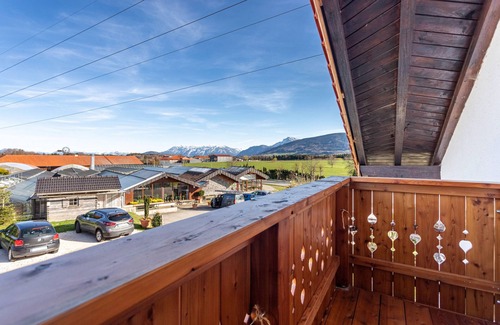 Teisendorf Apartment | Apartment 'Haus Kali' with Mountain View, Shared Terrace and Wi-Fi