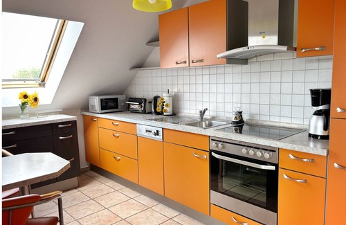 Klaffenbach Apartment | Apartment 'Haus schöne Aussicht bei Chemnitz' with Mountain View, Balcony and Wi-Fi