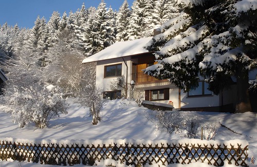 Falkau Apartment | Apartment 'Haus Wintersonne - FeWo Auerhahn' with Shared Garden, Balcony and Wi-Fi