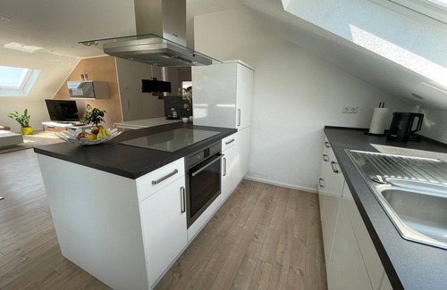 Mahlspuren im Hegau Apartment | Apartment 'Hegaublick' with Balcony and Wi-Fi