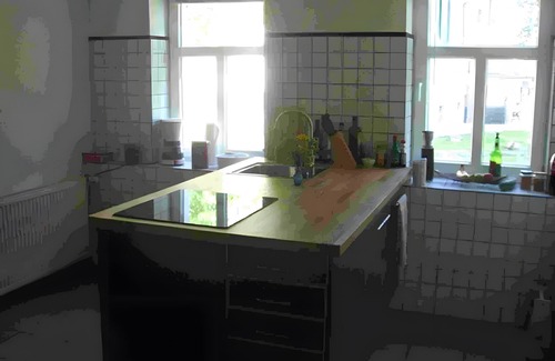 Friedland Apartment | Apartment 'Henning with 2 Rooms' with Shared Terrace, Shared Garden and Wi-Fi