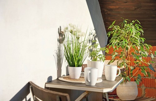 Perach Apartment | Apartment 'Horst' with Balcony and Wi-Fi