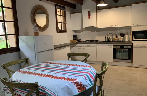 Saint-Pierre-d'Irube Apartment | Apartment in luxury villa with swimming pool and pleasant garden near Biarritz