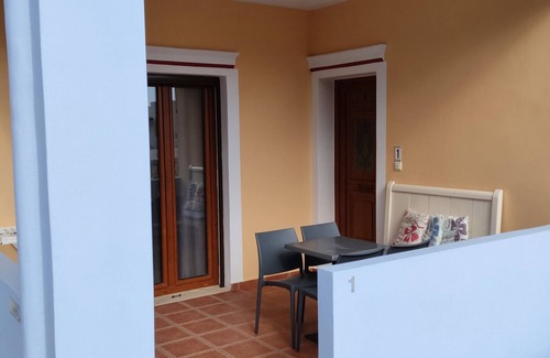 Panteli Apartment | Apartment In A Hotel 'Anemi Leros 2' with Sea View, Wi-Fi and Air Conditioning