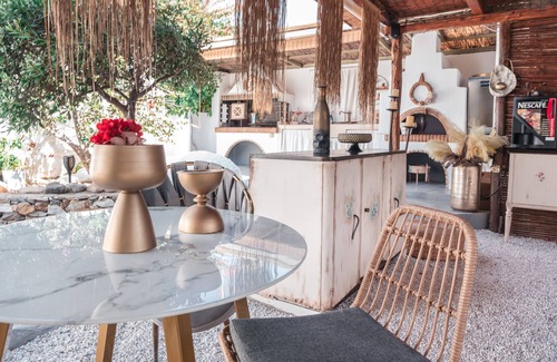 Agios Prokopios Apartment | Apartment In A Hotel 'Sun Rock Boutique - Villa Margarita' with Sea View, Wi-Fi and Air Conditioning