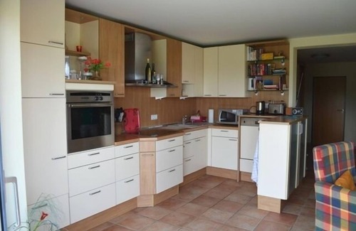 Diersburg Apartment | Apartment in a semi-detached house with a view of the Black Forest foothills and the Vosges