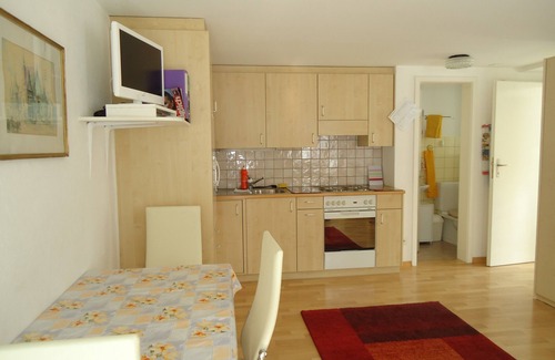 Lauterbrunnen Apartment | Apartment in a sunny location, across from the world-famous Staubbachfall