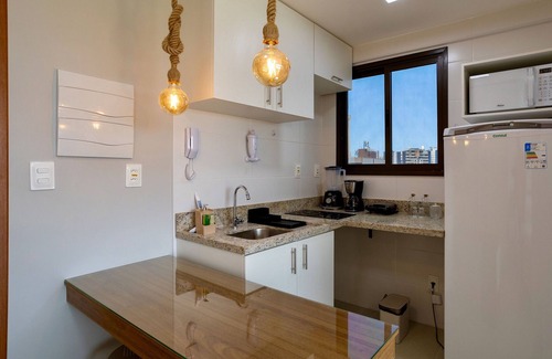 Caminho das Arvores Apartment | Apartment in Building with Pool and Fitness Center