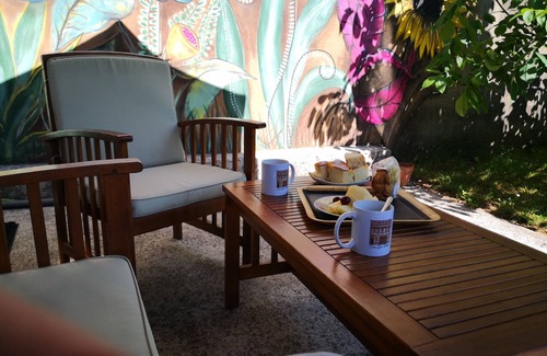 Catasol Apartment | Apartment in charming restored village house, art & patio, relaxation.