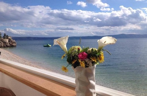 Drasnice Apartment | Apartment in Drašnice with Seaview, Terrace, Air condition, WIFI (4992-5)